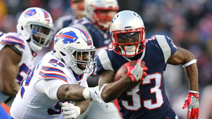 FOXBORO, MA - DECEMBER 24: Dion Lewis