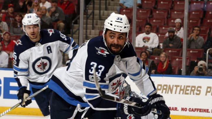SUNRISE, FL - DECEMBER 7: Dustin Byfuglien