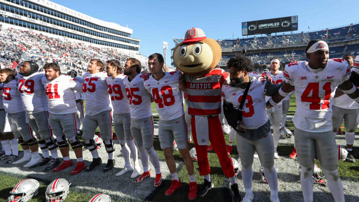 The Ohio State football team shouldn’t have issues with IU. Mandatory Credit: Matthew OHaren-USA TODAY Sports