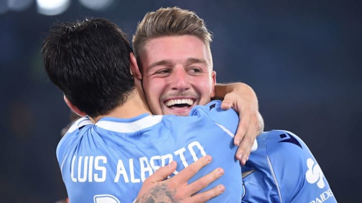 Juventus target Sergej Milinkovic-Savic, Lazio (Photo by FILIPPO MONTEFORTE/AFP via Getty Images)