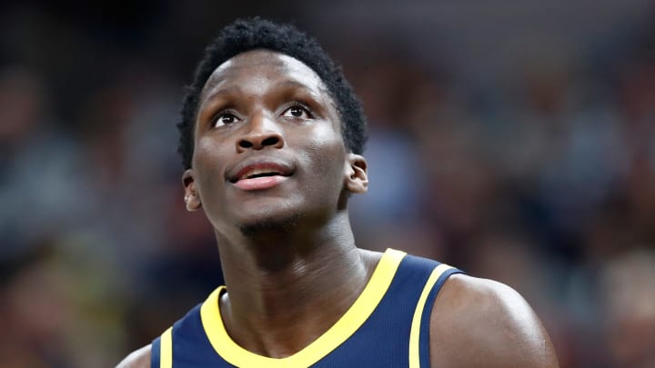 INDIANAPOLIS, IN – JANUARY 06: Victor Oladipo #4 of the Indiana Pacers (Photo by Andy Lyons/Getty Images)