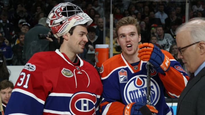 LOS ANGELES, CA - JANUARY 28: Carey Price