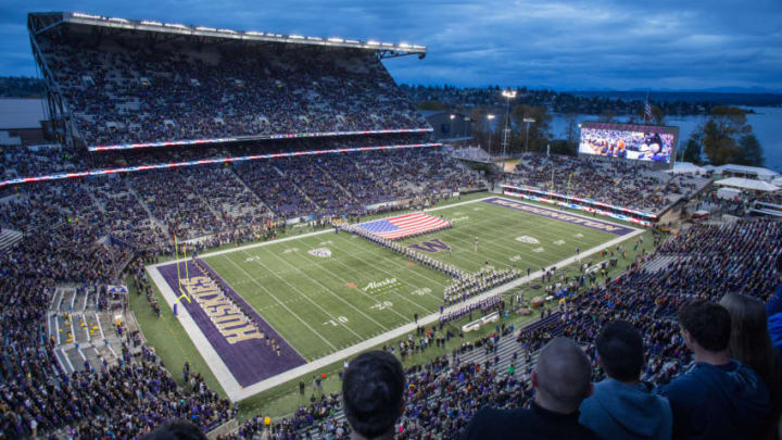 SEATTLE, WA - NOVEMBER 19: A general view prior to the game between the Washington Huskies and the Arizona State Sun Devils on November 19, 2016 at Husky Stadium in Seattle, Washington. (Photo by Otto Greule Jr/Getty Images)