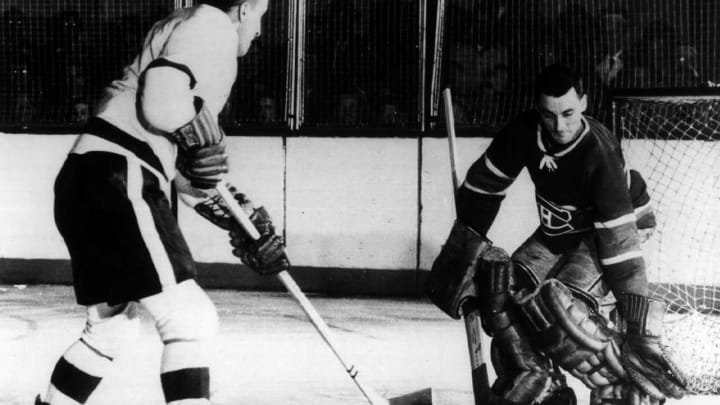 Jacques Plante (Photo by Bruce Bennett Studios via Getty Images Studios/Getty Images)