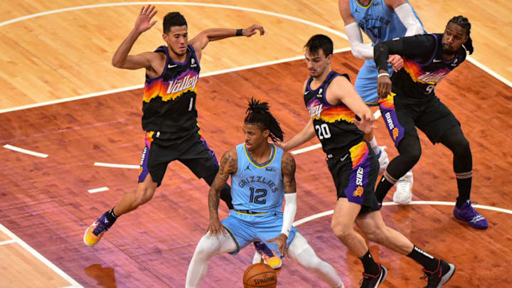Ja Morant, Memphis Grizzlies Mandatory Credit: Justin Ford-USA TODAY Sports