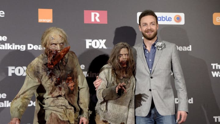 MADRID, SPAIN - FEBRUARY 23: Ross Marquand attends the 'The Walking Dead' fan event at Callao Cinema on February 23, 2016 in Madrid, Spain. (Photo by Fotonoticias/Getty Images)