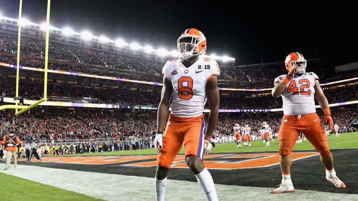 Justyn Ross of the Clemson Tigers (Photo by Thearon W. Henderson/Getty Images)