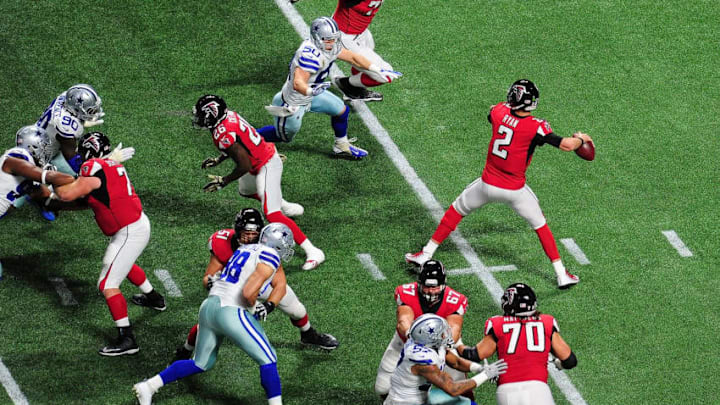 Atlanta Falcons Matt Ryan (Photo by Scott Cunningham/Getty Images)