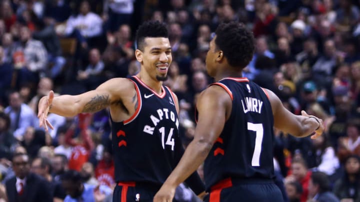 Toronto Raptors - Danny Green and Kyle Lowry (Photo by Vaughn Ridley/Getty Images)