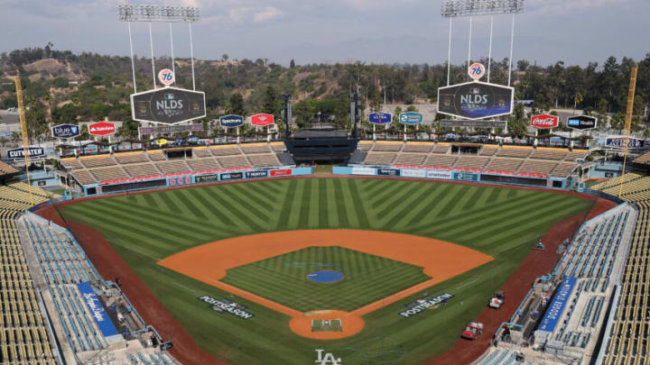 Dodger field (Photo by Harry How/Getty Images)
