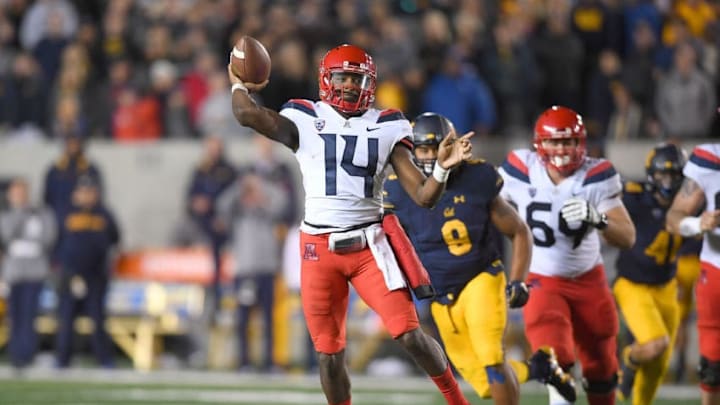 BERKELEY, CA - OCTOBER 21: Khalil Tate