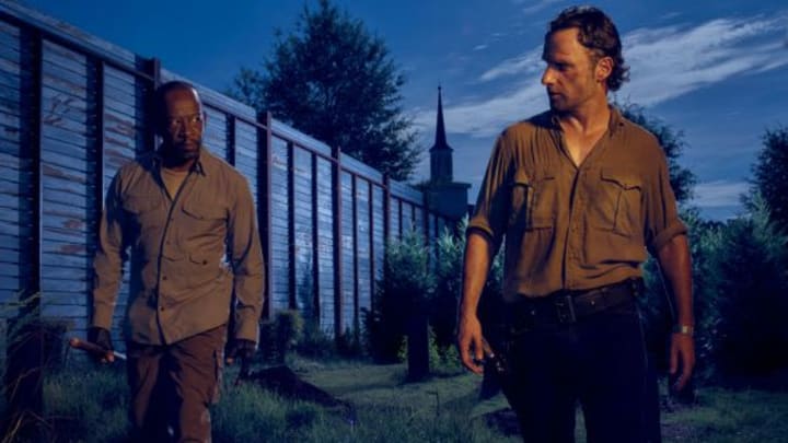 Morgan Jones and Rick Grimes, The Walking Dead - AMC character portrait