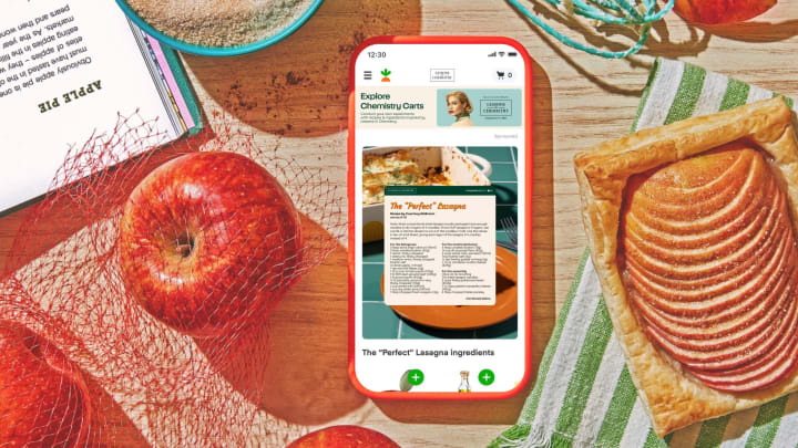 Lessons in Chemistry Instacart shoppable recipes