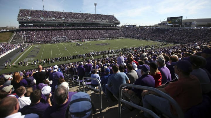 Nov. 7, 2009; Manhattan, KS, USA; A general view of Bill Snyder Family Stadium during the Kansas State Wildcats versus Kansas Jayhawks game. The Wildcats defeated the Jayhawks 17-10. Mandatory Credit: Matt Stamey-USA TODAY Sports