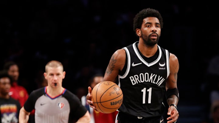 Kyie Irving, Brooklyn Nets. Photo by Sarah Stier/Getty Images