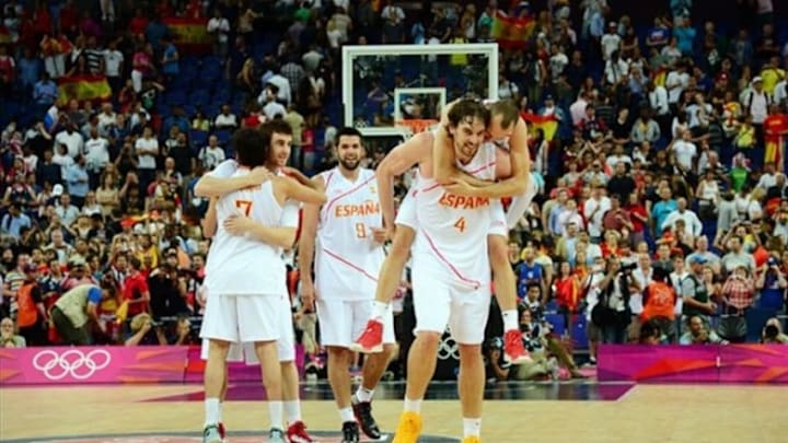 Spain survived an early scare by the Russian's and held on to advance to the gold medal final.