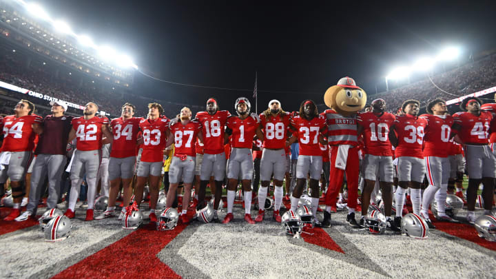 Can the Ohio State Football team win in South Bend? (Photo by Ben Jackson/Getty Images)
