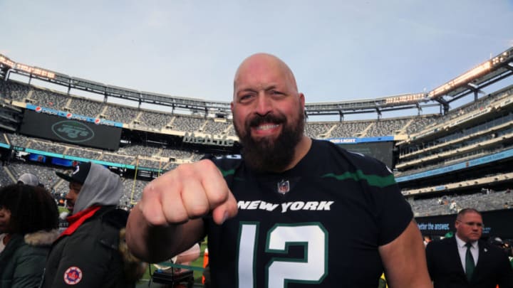 EAST RUTHERFORD, NEW JERSEY - DECEMBER 08: WWE Wrestler Big Show (Paul Donald Wight II) attends the Miami Dolphins vs New York Jets game at Met Life Stadium on December 8, 2019 in East Rutherford, New Jersey. (Photo by Al Pereira/Getty Images)