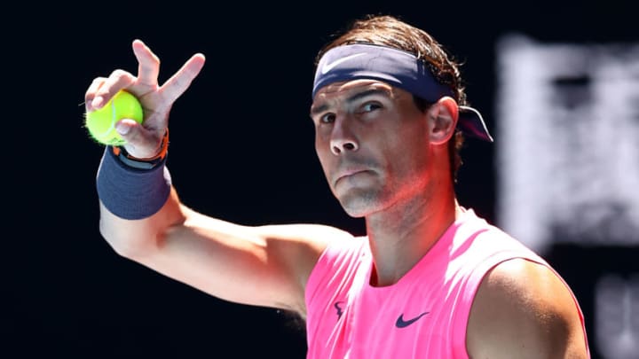 Rafael Nadal won in Australian Open round 1 (Photo by Cameron Spencer/Getty Images)