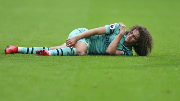 LONDON, ENGLAND - JANUARY 12: Arsenal's Matteo Guendouzi during the Premier League match between West Ham United and Arsenal FC at London Stadium on January 12, 2019 in London, United Kingdom. (Photo by Rob Newell - CameraSport via Getty Images)