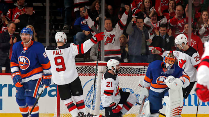 NEWARK, NJ - FEBRUARY 24: Kyle Palmieri