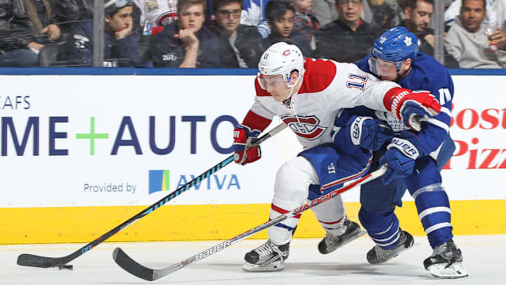 TORONTO, ON - FEBRUARY 25: Brendan Gallagher