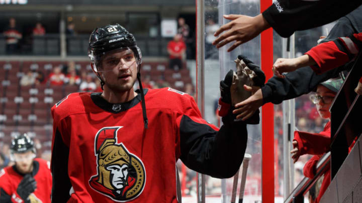 OTTAWA, ON - OCTOBER 19: Logan Brown