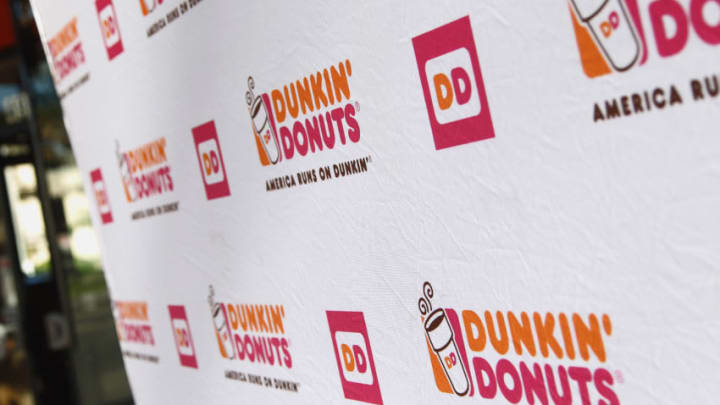 ENCINO, CA - FEBRUARY 12: A general view of the atmosphere during the Valentine's Day With Dunkin' Donuts Heart-Shaped Donuts held at Dunkin Donuts on February 12, 2016 in Encino, California. (Photo by Tommaso Boddi/Getty Images for Dunkin' Donuts)