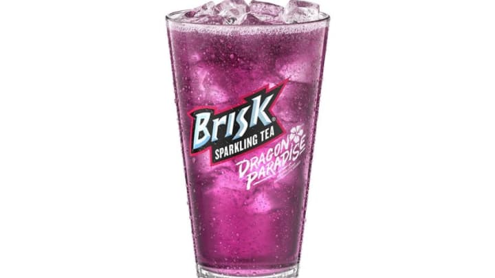 Brisk Dragon Paradise Sparkling Iced Tea. Image courtesy PepsiCo