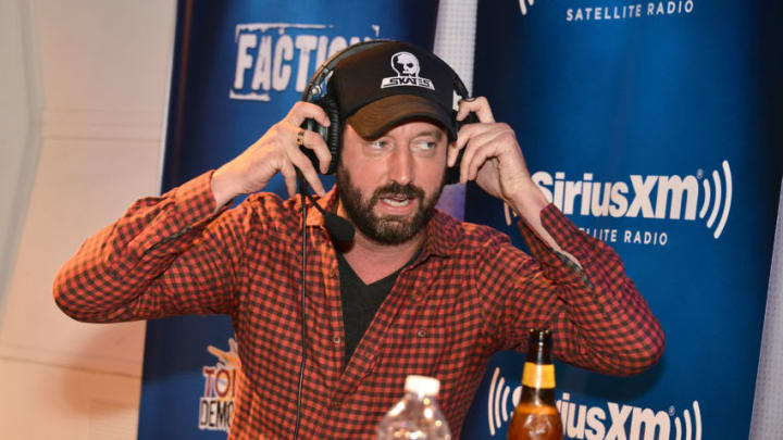 HOLLYWOOD, CA – SEPTEMBER 27: Tom Green attends the 10th anniversary of SiriusXM radio show on Faction Channel at East West Recording Studio on September 27, 2014 in Hollywood, California. (Photo by Araya Diaz/Getty Images for SiriusXM)