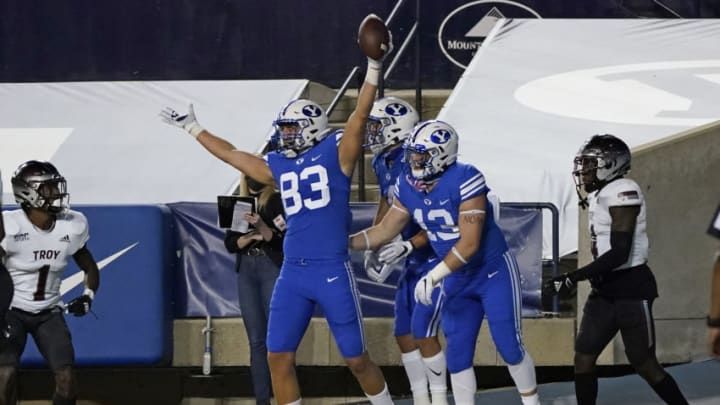 Isaac Rex, BYU football Mandatory Credit: Rick Bowmer/Pool Photo-USA TODAY Sports
