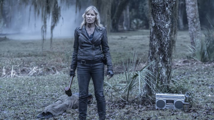 Kim Dickens as Madison Clark – Fear the Walking Dead _ Season 8, Episode 10 – Photo Credit: Seth F. Johnson/AMC