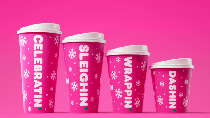 Dunkin Holiday Cups, photo provided by Dunkin