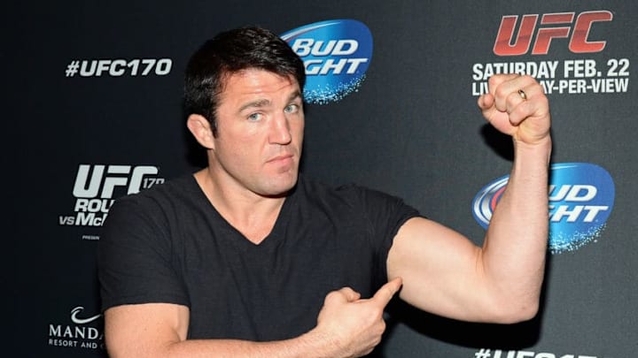LAS VEGAS, NV - FEBRUARY 22: Mixed martial artist Chael Sonnen attends the UFC 170 event at the Mandalay Bay Events Center on February 22, 2014 in Las Vegas, Nevada. (Photo by Ethan Miller/Getty Images)
