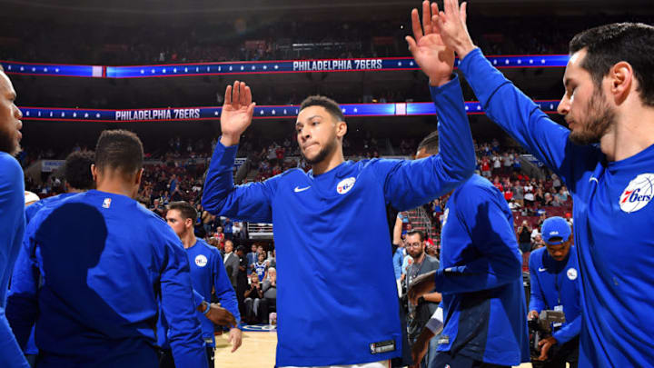 PHILADELPHIA, PA - OCTOBER 4: Ben Simmons