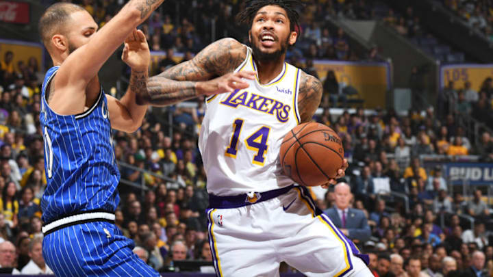 Los Angeles Lakers, Brandon Ingram (Photo by Andrew D. Bernstein/NBAE via Getty Images)
