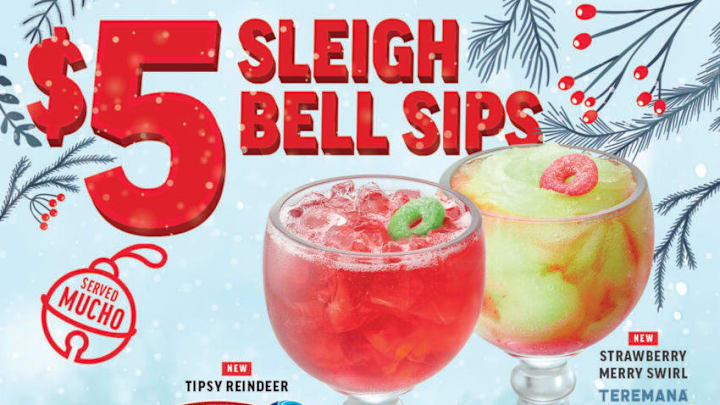 Applebee's holiday cocktails, photo provided by Applebee's