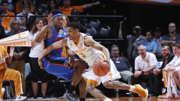 KNOXVILLE, TN - FEBRUARY 21: James Daniel III