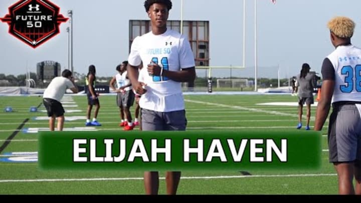 Baton Rouge Dunham (LA) 2027 QB Elijah Haven at UA Next Future 50 | Offensive Team MVP