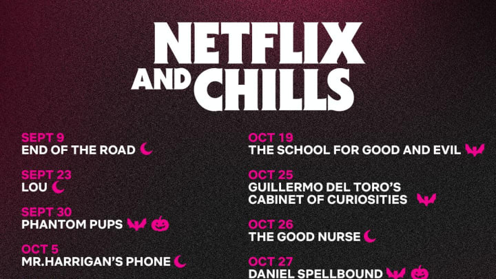 Netflix and Chills 2022 schedule