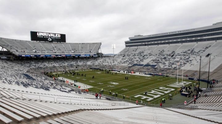 Nov 26, 2016; University Park, PA, USA; A general view of Beaver Stadium prior to the game between the Michigan State Spartans and the Penn State Nittany Lions. Mandatory Credit: Matthew O