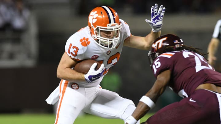 BLACKSBURG, VA - SEPTEMBER 30: Hunter Renfrow