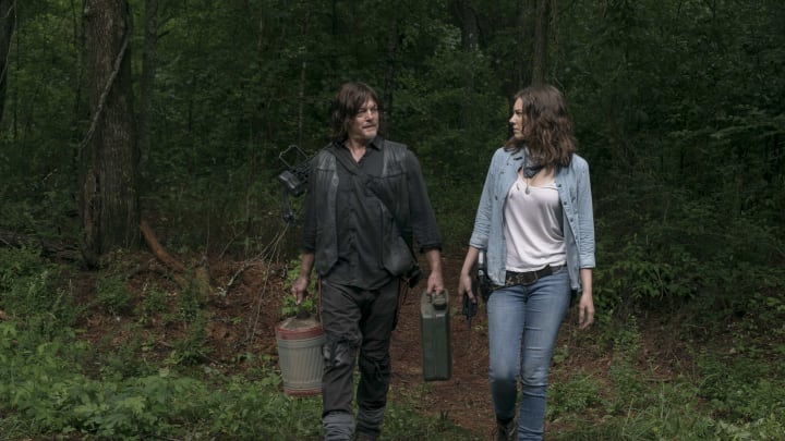 Lauren Cohan as Maggie Rhee, Norman Reedus as Daryl Dixon - The Walking Dead _ Season 9, Episode 3 - Photo Credit: Gene Page/AMC