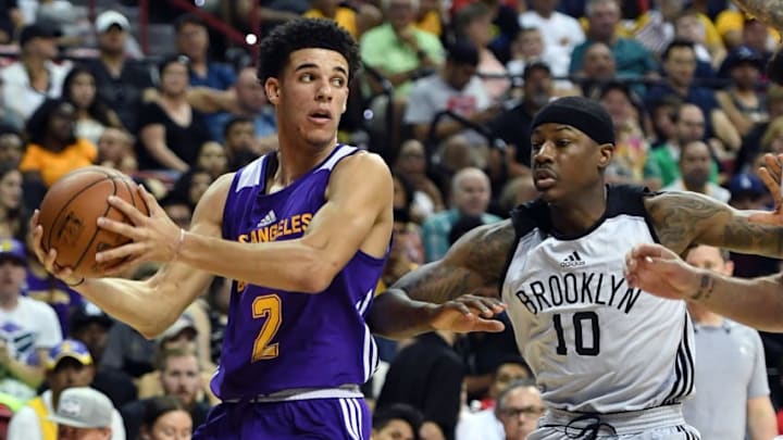 LAS VEGAS, NV - JULY 15: Lonzo Ball (Photo by Ethan Miller/Getty Images)