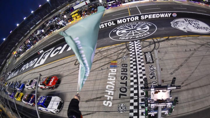 Bristol Motor Speedway, Bass Pro Shops Nights Race, NASCAR (Photo by Logan Riely/Getty Images)