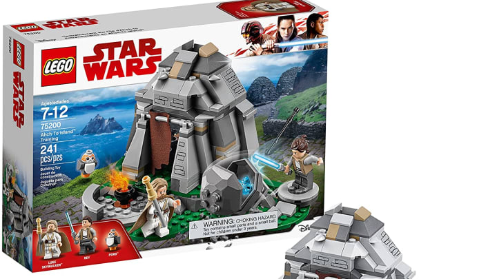 LEGO 'Star Wars: The Last Jedi' Ahch-To Island Training set on Amazon.