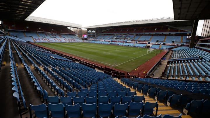 BIRMINGHAM, ENGLAND - JANUARY 27: A view of Villa Park, home of Aston Villa Football Club ahead of the FA WSL2 match at Villa Park on January 27, 2019 in Birmingham, England. (Photo by Tony Marshall/Getty Images)