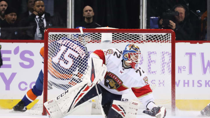 Sergei Bobrovsky #72 of the Florida Panthers (Photo by Al Bello/Getty Images)