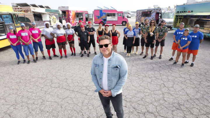 Tyler Florence, as seen on The Great Food Truck Race, season 12. photo provided by Food Network