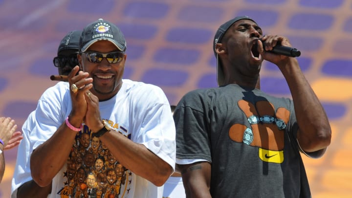 (Photo credit should read MARK RALSTON/AFP via Getty Images) – Los Angeles Lakers